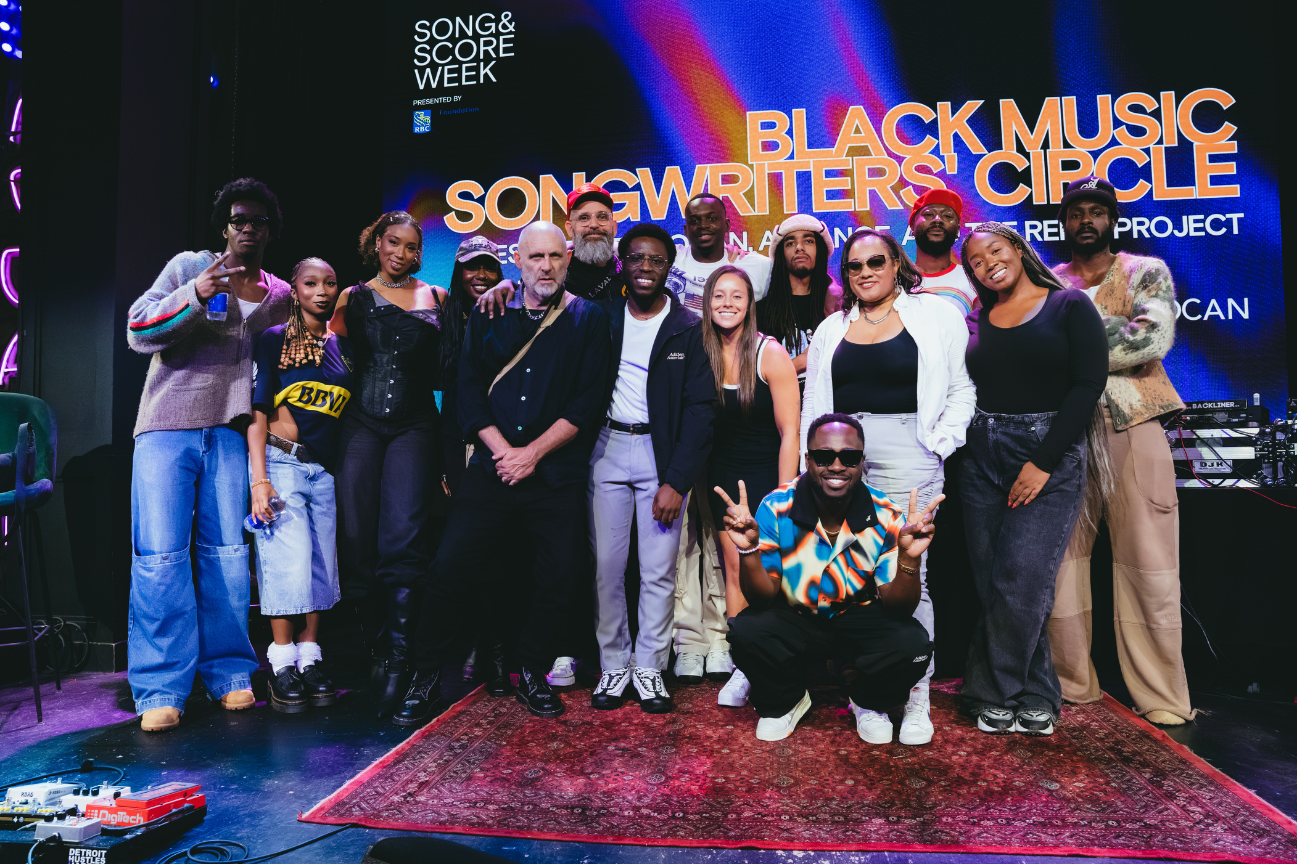 Black Music Songwriters Circle participants